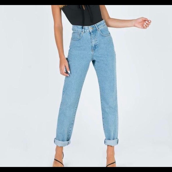 Ragged Priest Butt Rip Jeans from Princess Polly, New with Tags - Picture 3 of 4